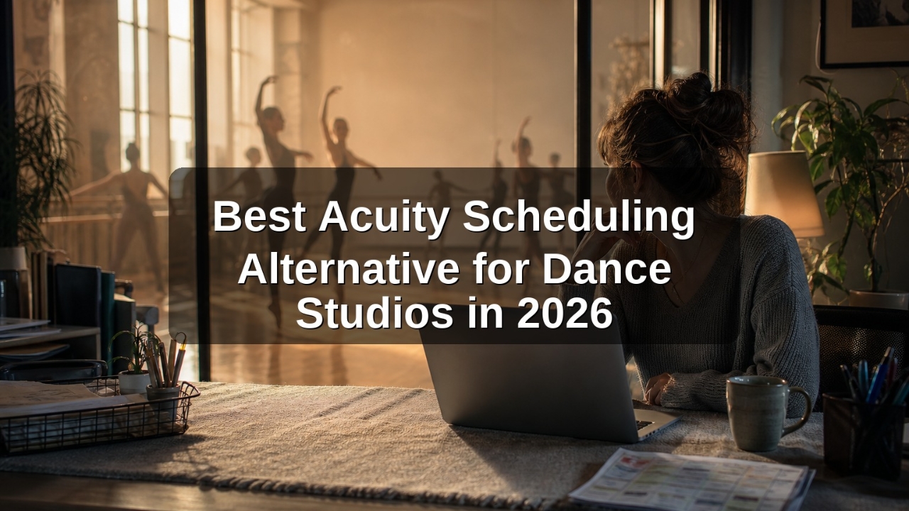 Acuity Scheduling Alternative