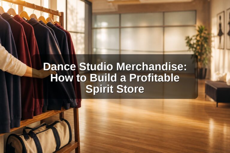 dance studio merchandise